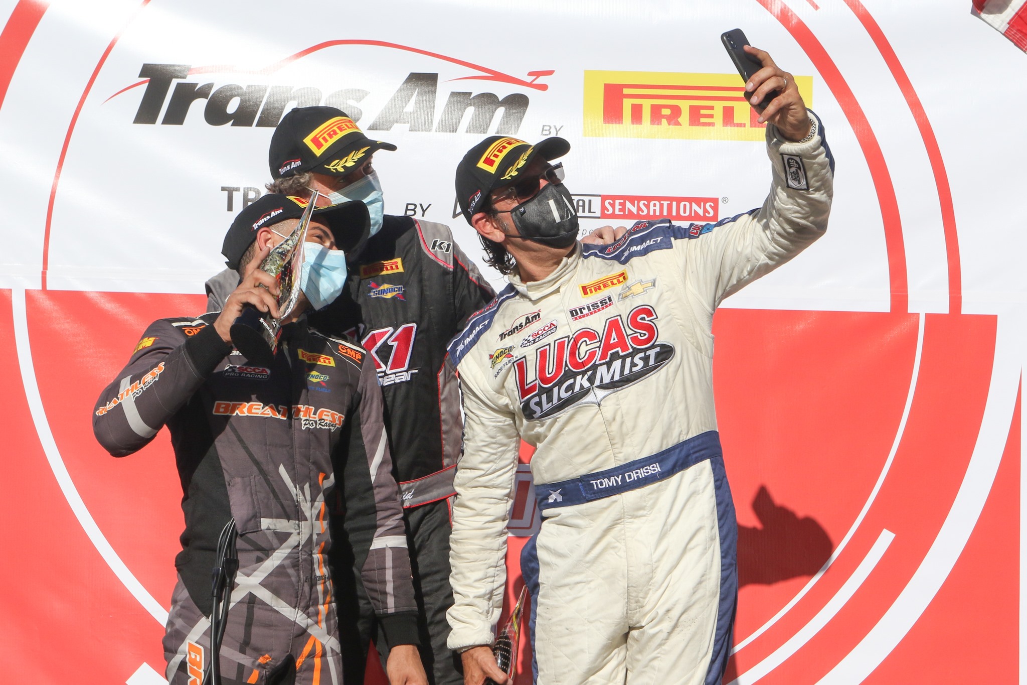 Another Podium for the Lucas SlickMist Driver Tomy Drissi in Texas for the Trans Am Presented by Pirelli Championship